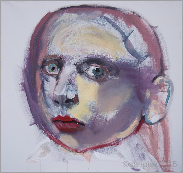 ©saripiek 2014 'the culprit' 105 x 100 cm